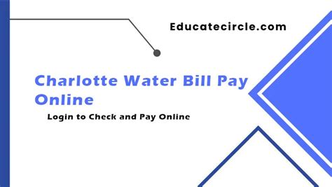 joliet water bill|city of charlotte water bill pay online.